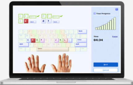 Typing Master touch typing practice software for Windows